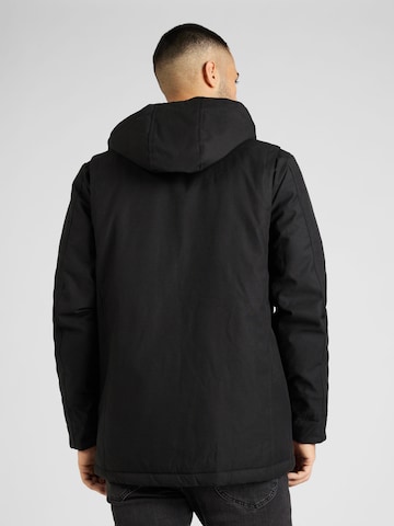 Parka mi-saison 'Alpine' Revolution en noir