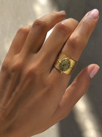 ETNÉE Ring 'Oro e terra' in Goud