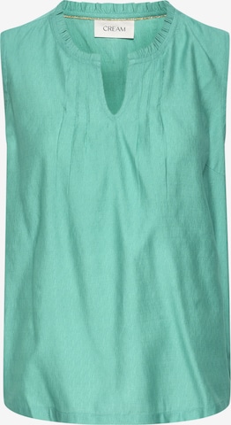 Camicia da donna 'Liselin' di Cream in verde: frontale