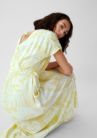 COMMA Dress in Yellow: front