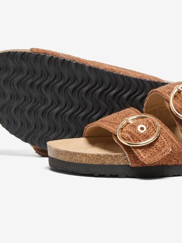 ONLY Mules 'ONLMAXI-18' in Brown