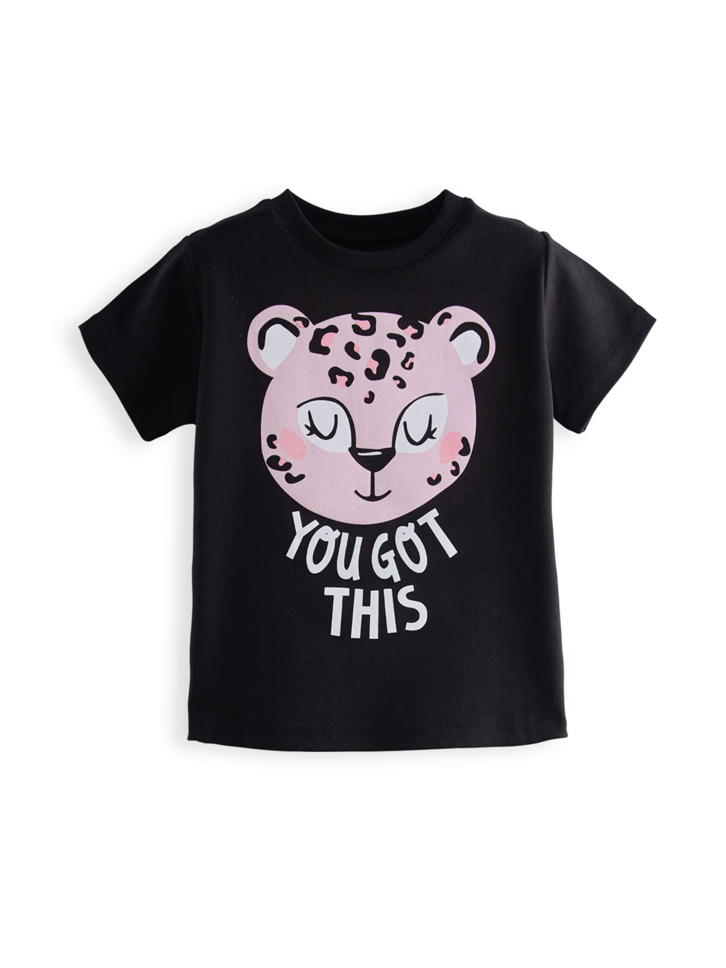Pyjama 'Leopard' Denokids en rose