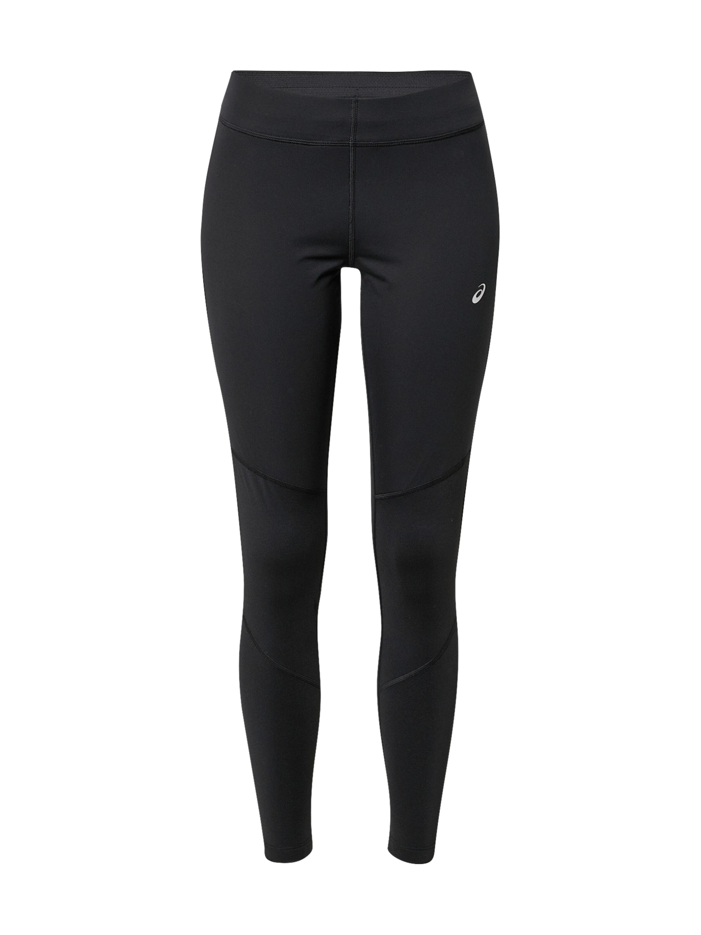 ASICS Skinny Sporthose 'WINDBLOCK' in Schwarz: Vorderseite