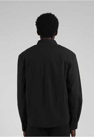 Regular fit Camicia 'Alpine' di Prohibited in nero