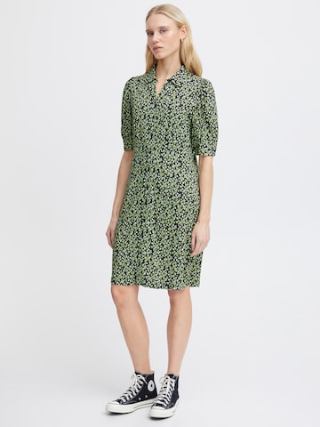 ICHI Shirt Dress 'AYA' in Green