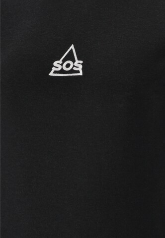 SOS Shirt 'Nuuk' in Black