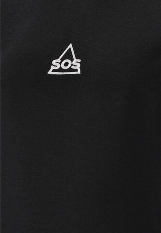 SOS Performance shirt 'Nuuk' in Black