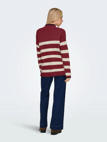 ONLY Sweater 'ONLKATIA' in Red