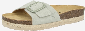 Mule 'COPINE' espadrij l´originale en vert : devant