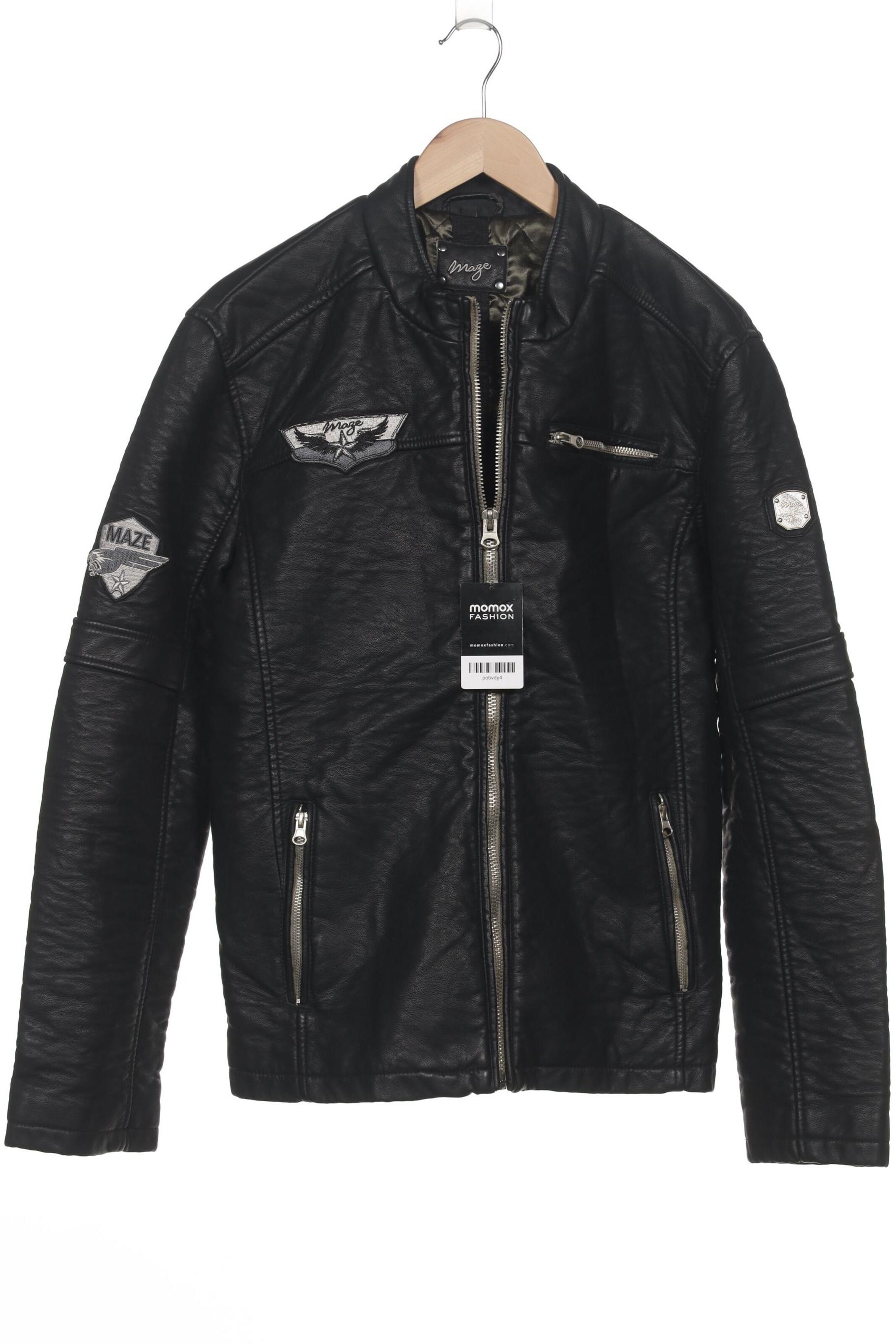 Maze Jacket & Coat in M in Black: front