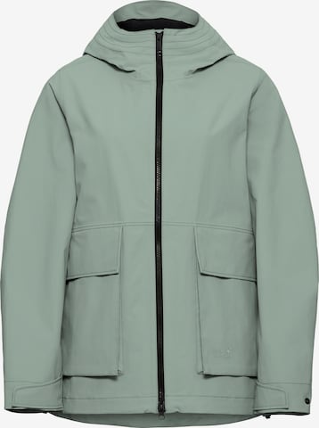 JACK WOLFSKIN Outdoor Jacket in Green: front