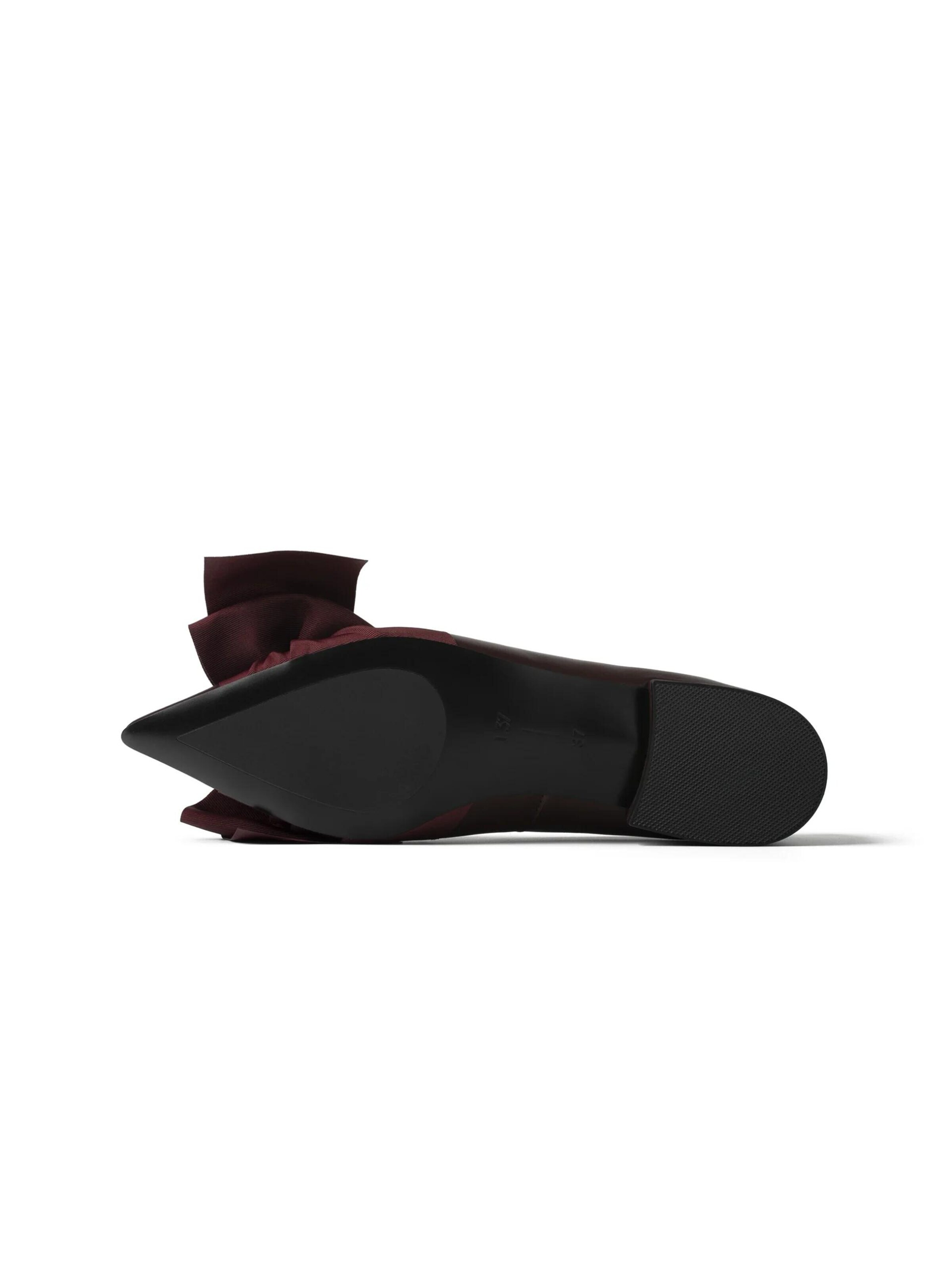 Ballerina 'QUEEN OF THE NIGHT' di L37 HANDMADE SHOES in rosso