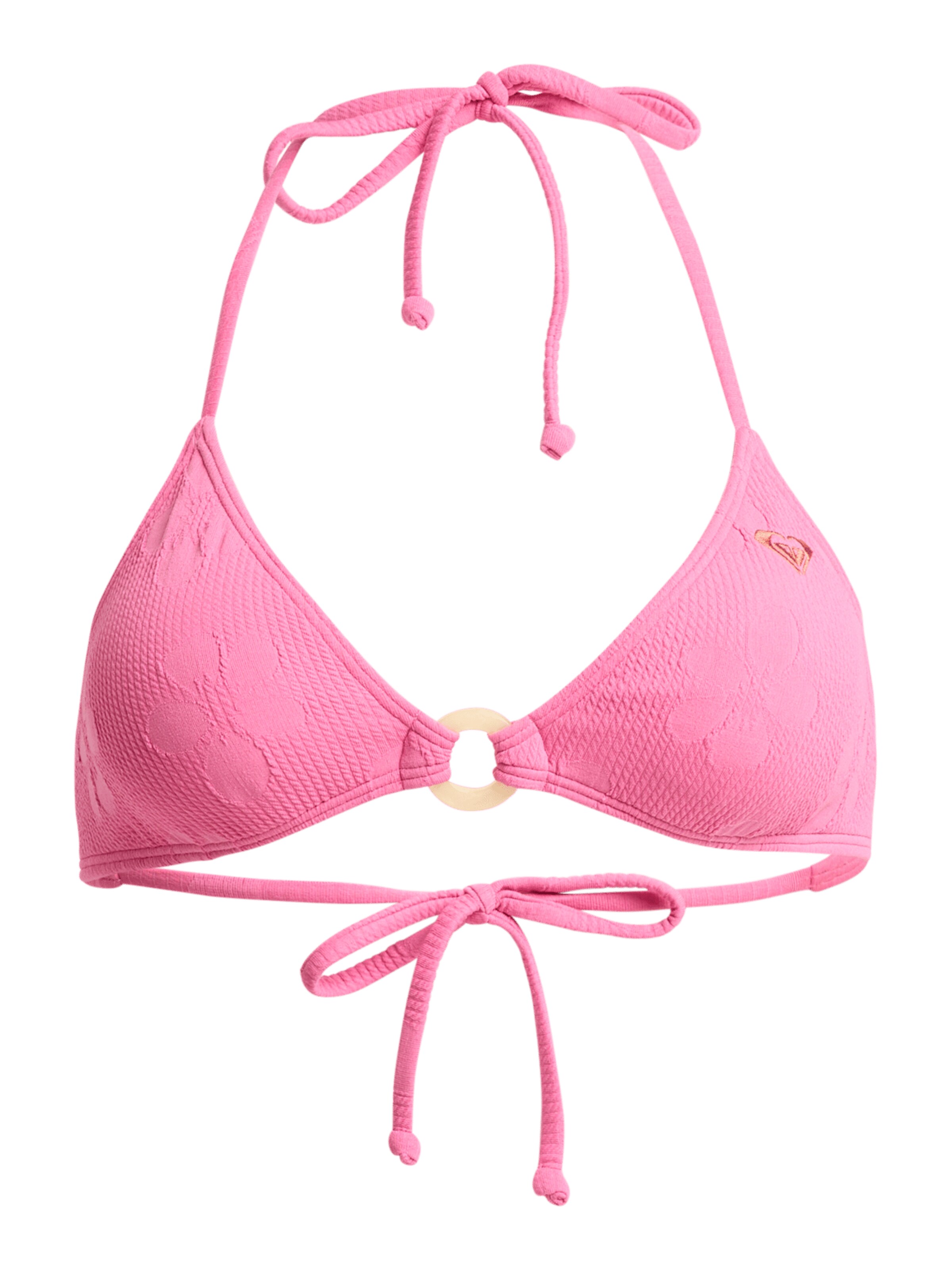ROXY Triangle Bikini Top 'Paradise' in Pink: front