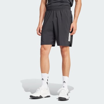 ADIDAS PERFORMANCE Regular Sportbroek 'Club' in Zwart: voorkant