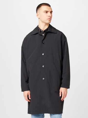 Manteau mi-saison 'Matty' WEEKDAY en noir : devant