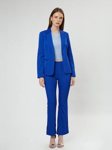 évasé Pantalon Influencer en bleu