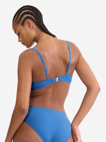 TRIUMPH Balconette Bügel-Bikini-Top ' Red Label Palina Love by the Sea ' in Blau