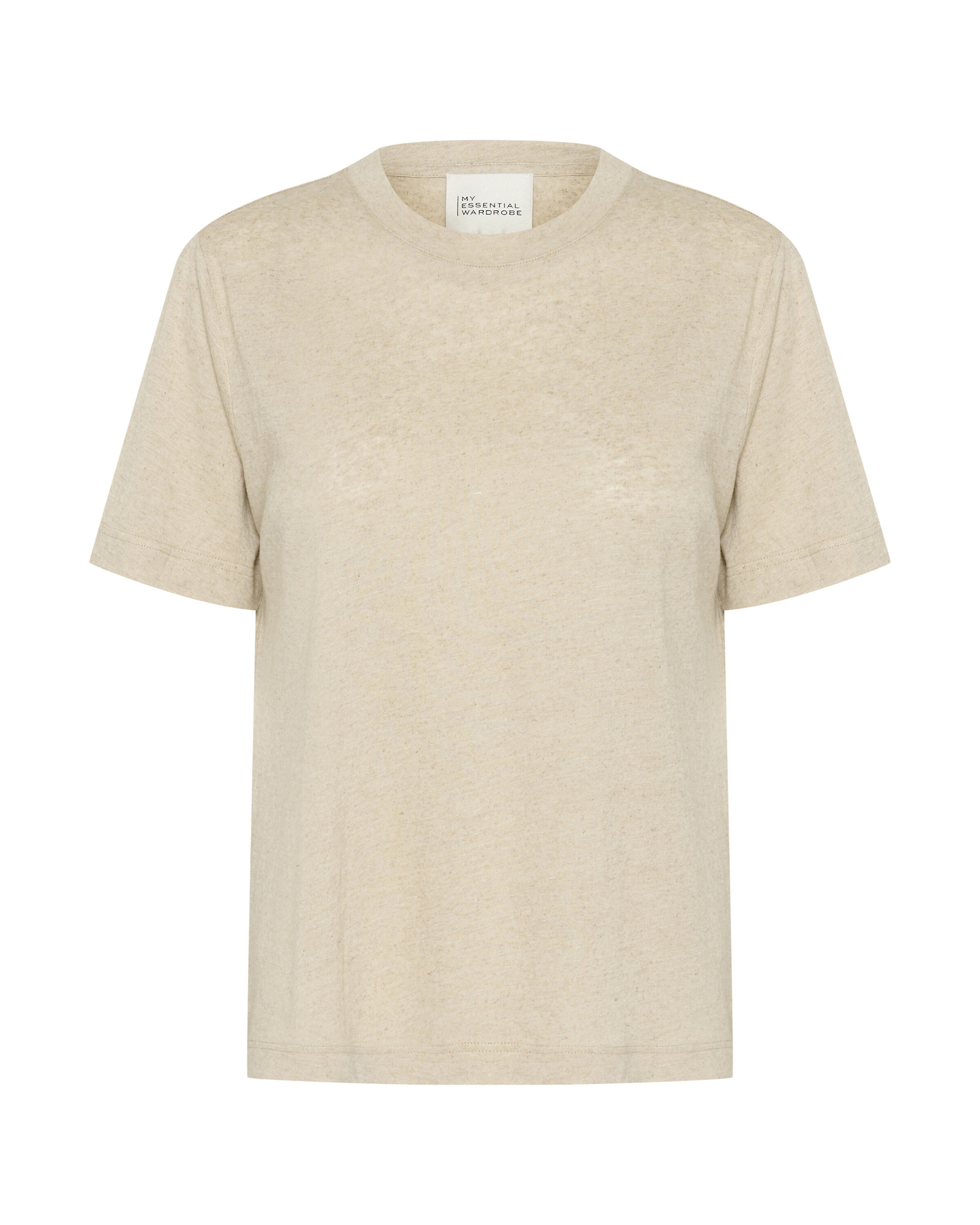 My Essential Wardrobe Shirt 'Lisa' in Beige: voorkant