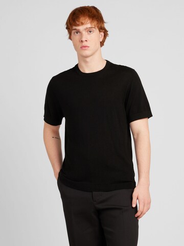 Pull-over 'RIVER' SELECTED HOMME en noir : devant