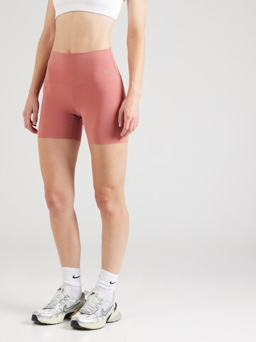 NIKE Skinny Παντελόνι φόρμας 'Zenvy' σε ροζ: μπροστά
