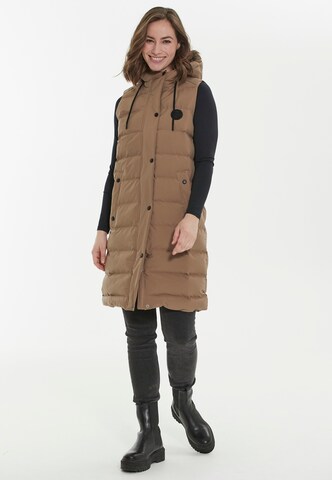 Weather Report Sports vest 'Chief' in Beige