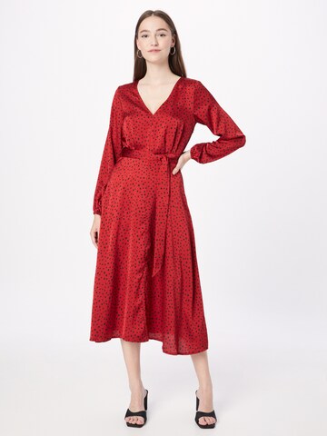 Mela London Skjortklänning i röd: framsida
