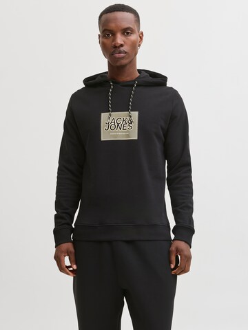 JACK & JONES Sweatshirt in Black: front