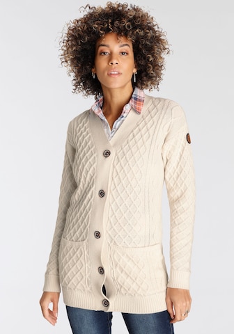 KangaROOS Strickjacke in Beige: predná strana