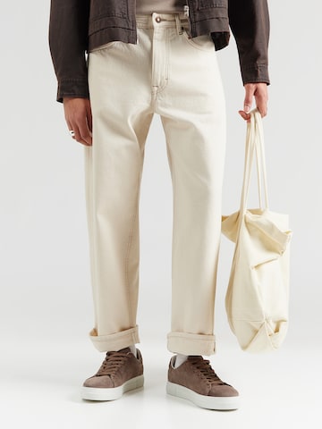 DRYKORN - regular Vaquero 'RAWDY' en beige: frente