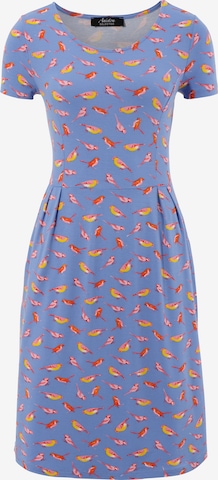 Aniston SELECTED Summer Dress in Blue: front