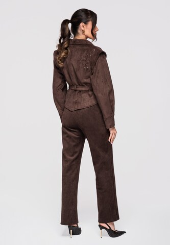 Ombre Tussenjas in Bruin