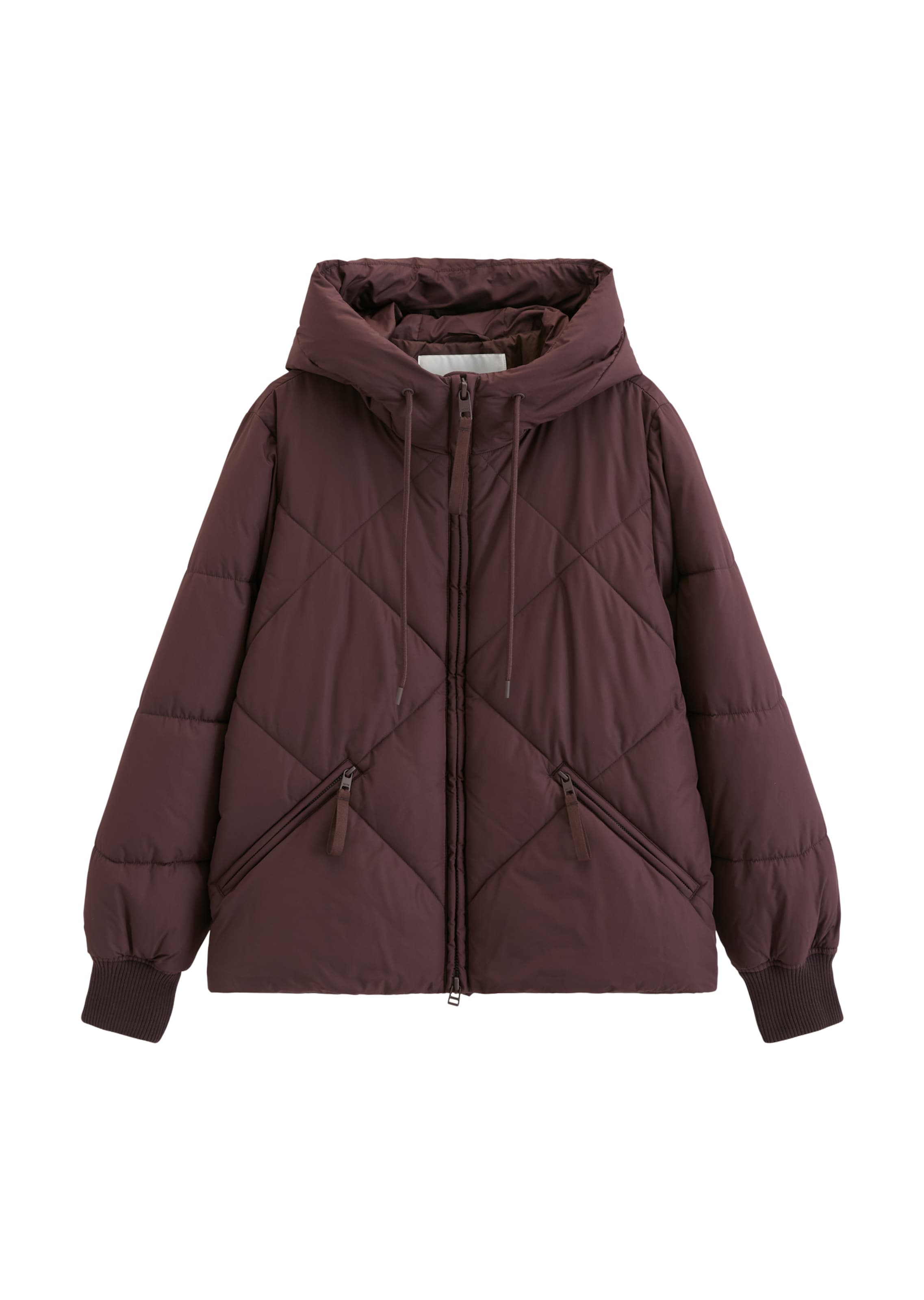 Veste mi-saison Marc O'Polo DENIM en marron : devant
