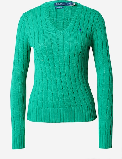 Polo Ralph Lauren Pull-over 'KIMBERLY' en marine / vert, Vue avec produit