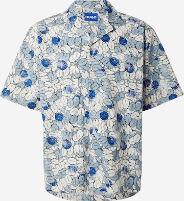 mėlyna HUGO Standartinis modelis Marškiniai 'Eligino': priekis