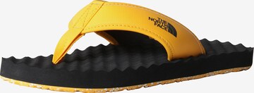 Tongs 'BASE CAMP' THE NORTH FACE en jaune : devant