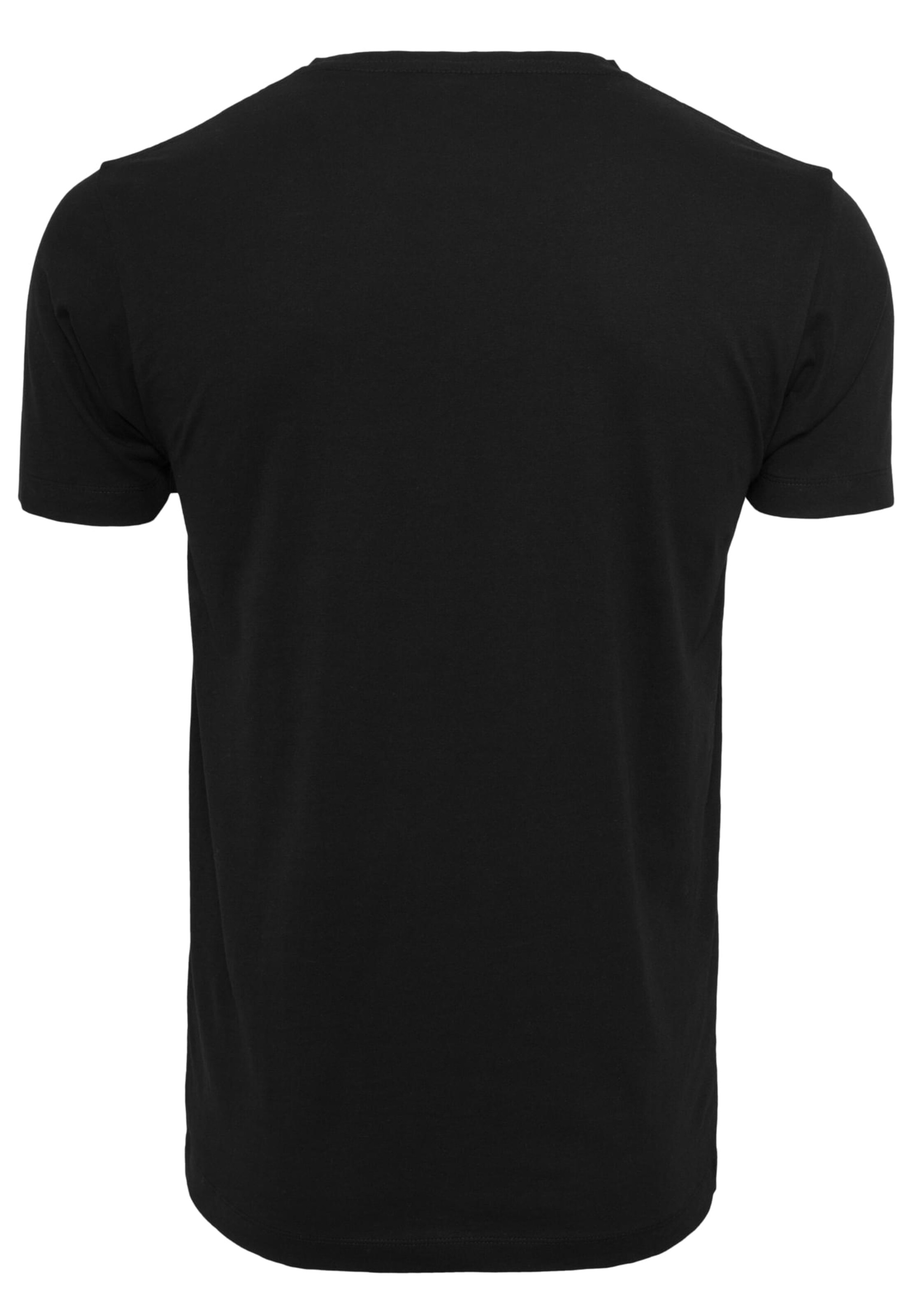 T-Shirt 'Looney Tunes Bugs Bunny Funny Face' Merchcode en noir