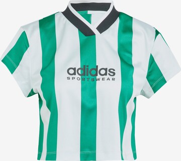 ADIDAS SPORTSWEAR Funktionsbluse 'Tiro Colorblock ' i grøn: forside