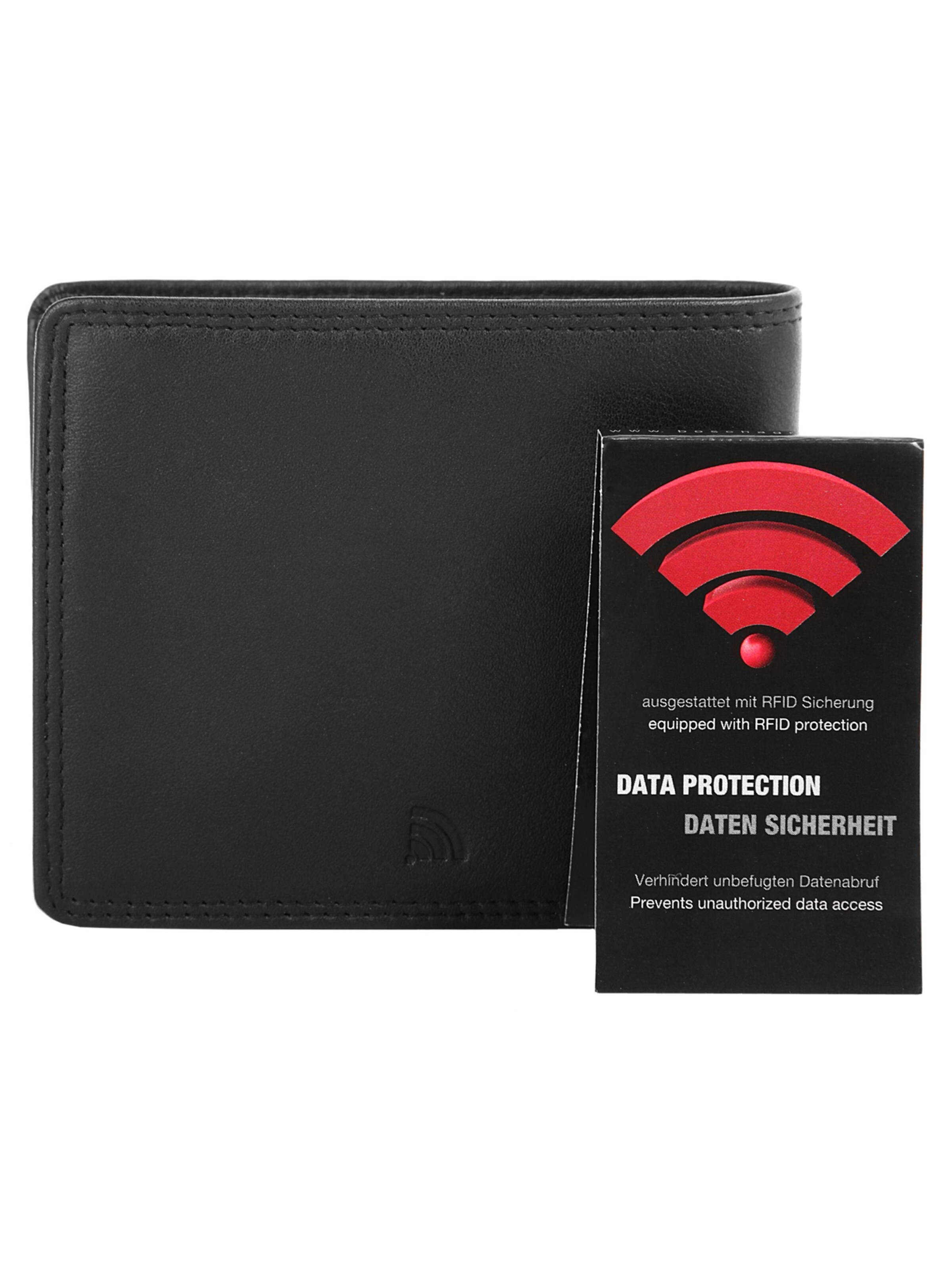 BODENSCHATZ Wallet 'BODENSCHATZ Geldbörse' in Black