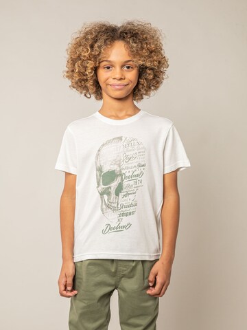 T-Shirt 'Vegas' Deeluxe en blanc : devant