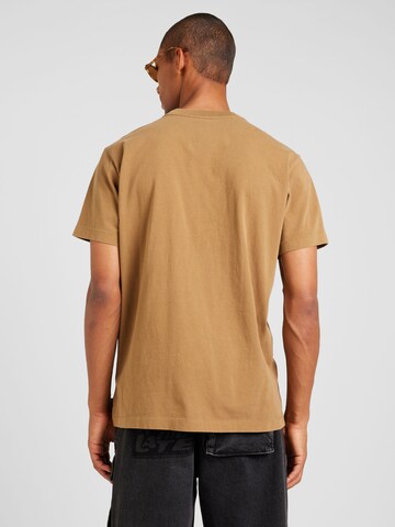 RVCA - Camiseta en marrón