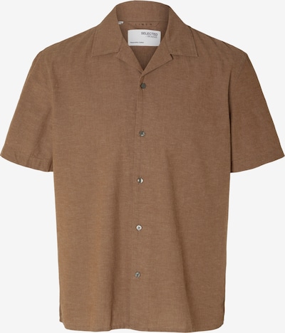 SELECTED HOMME Button Up Shirt in Brown, Item view