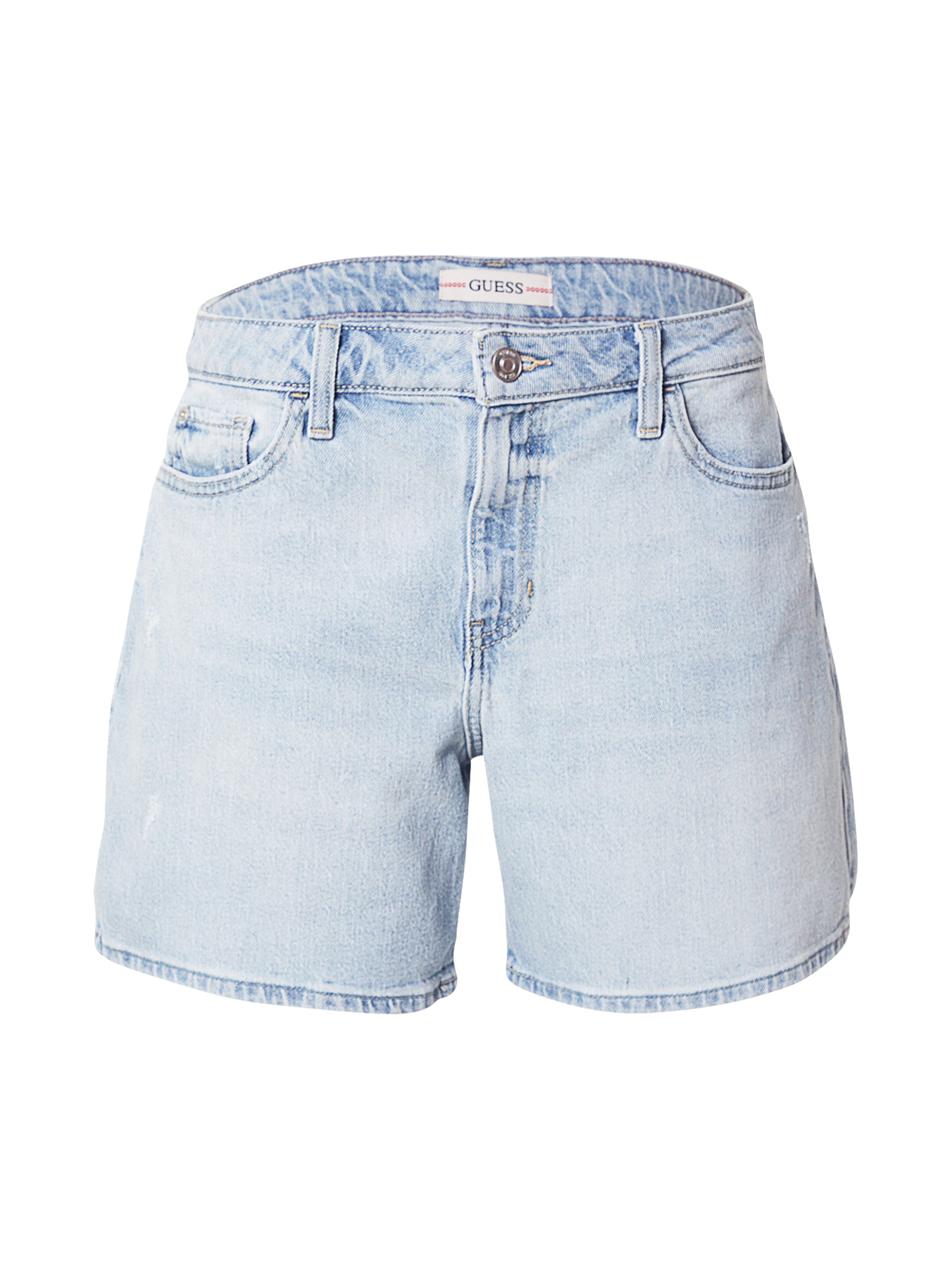 GUESS Normalny krój Jeansy w kolorze niebieski: przód