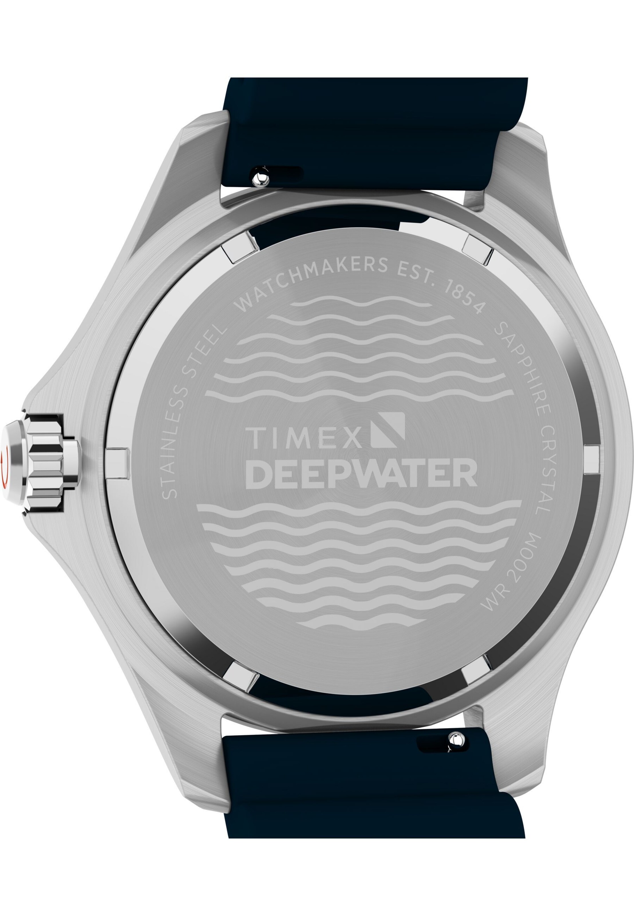 TIMEX Analog watch 'Deep Water Meridian 200' in Blue