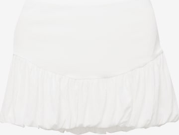 Pull&BearSuknja - bijela boja: prednji dio