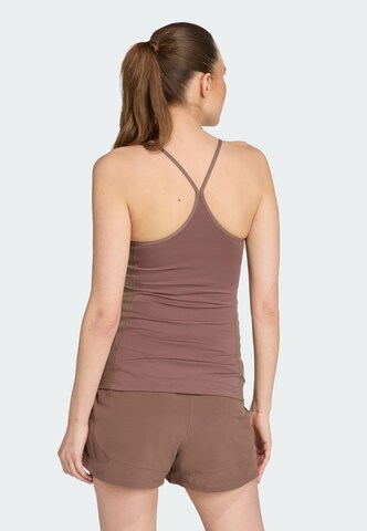 T-shirt fonctionnel ADIDAS PERFORMANCE en marron