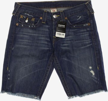 Religion Shorts in S in Blue: front