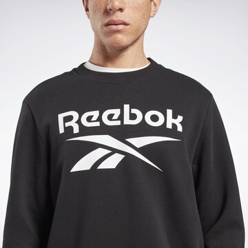 Felpa sportiva 'IDENTITY' di Reebok in nero