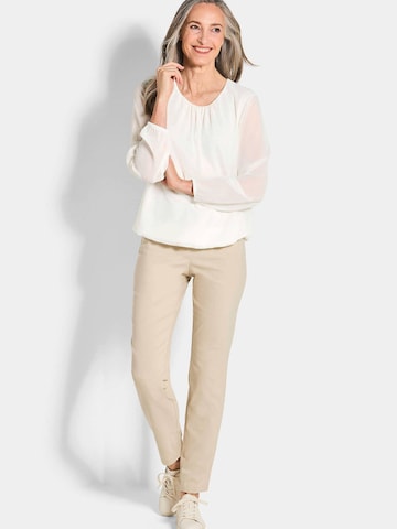 Goldner Blouse in White