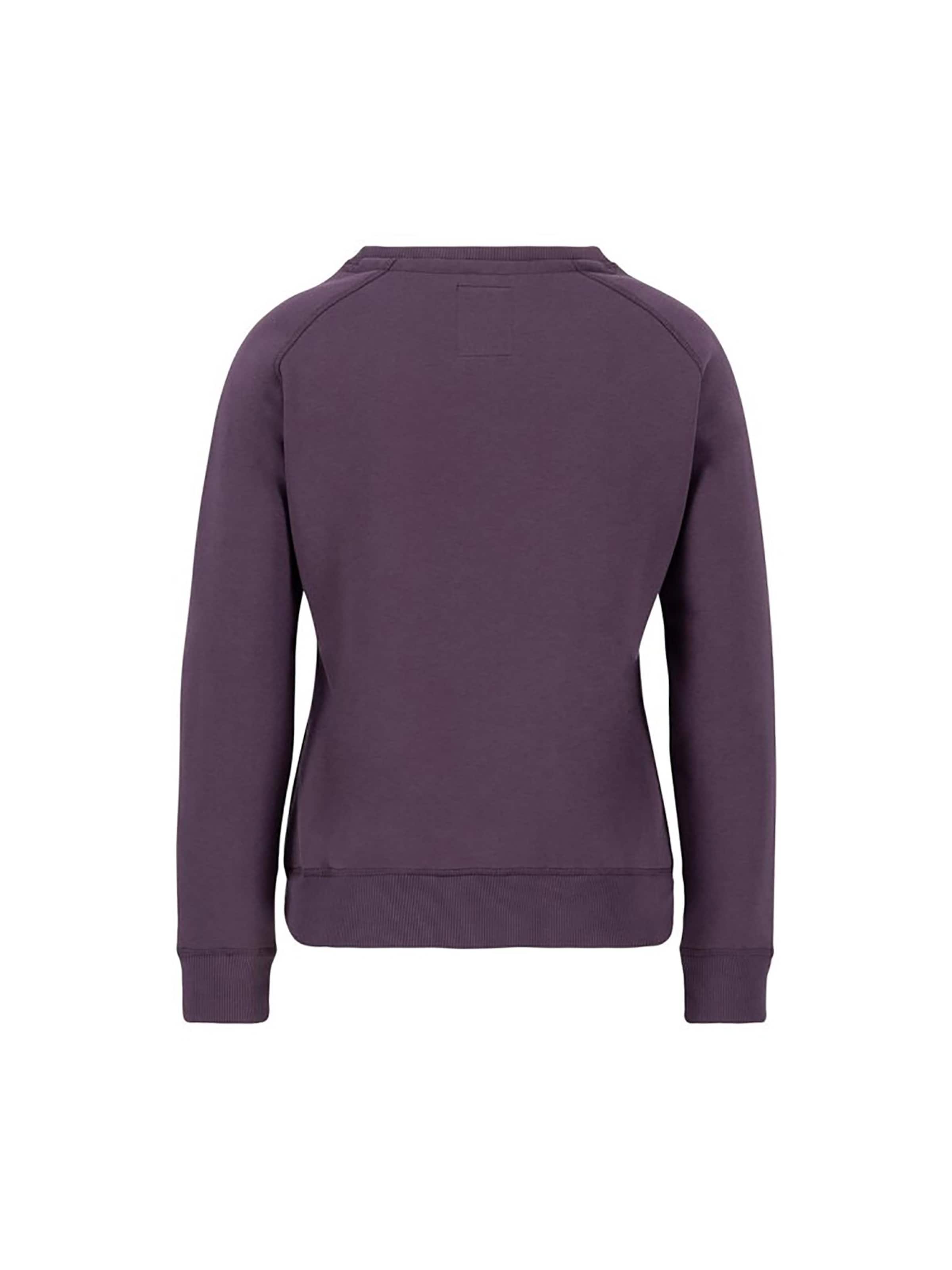 ALPHA INDUSTRIES Sweatshirt 'Basic' in Purple