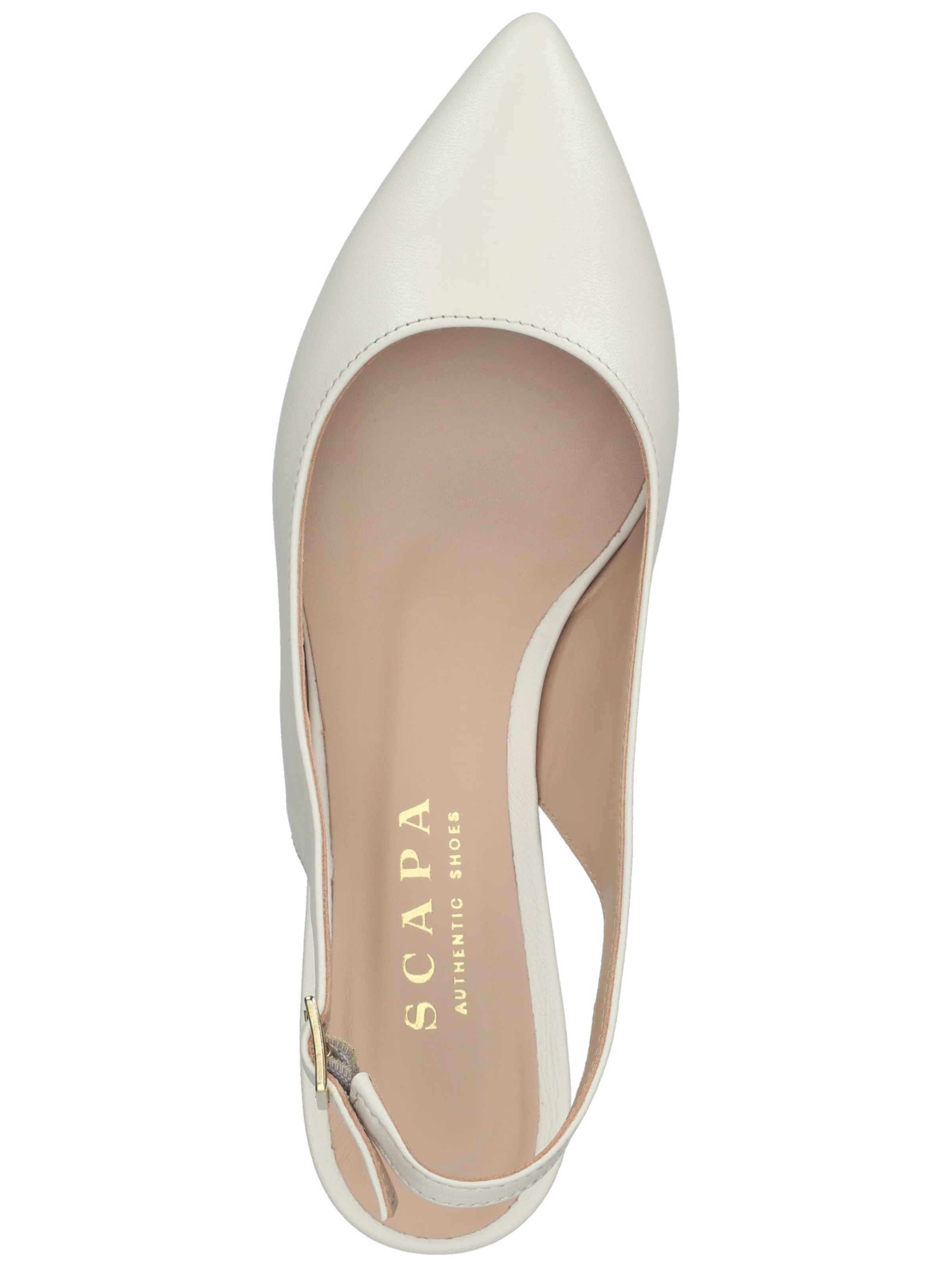 SCAPA Sandalen met riem in Wit
